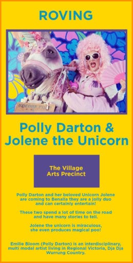 Dolly Darton and Jolene the Unicorn